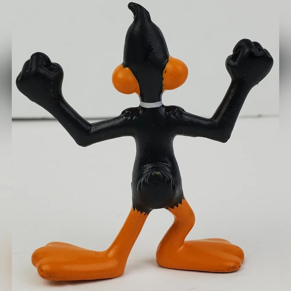 Looney Tunes Vintage Bugs Bunny Daffy Cake Toppers Plastic PVC Figures Lot of 3